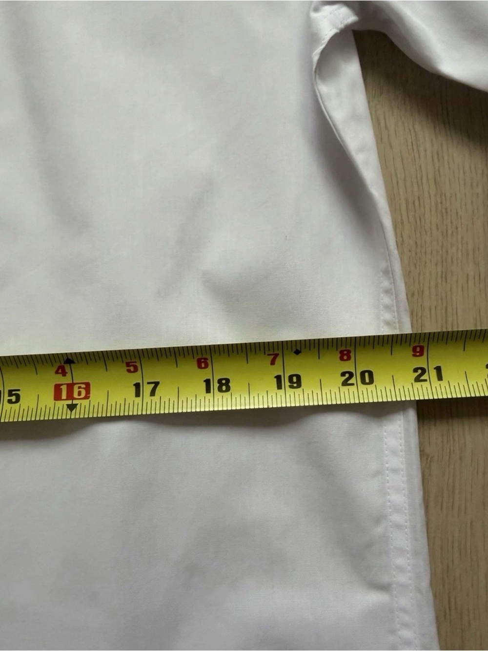 Dockers White Long-Sleeve Dress Shirt - Picture 7 of 11